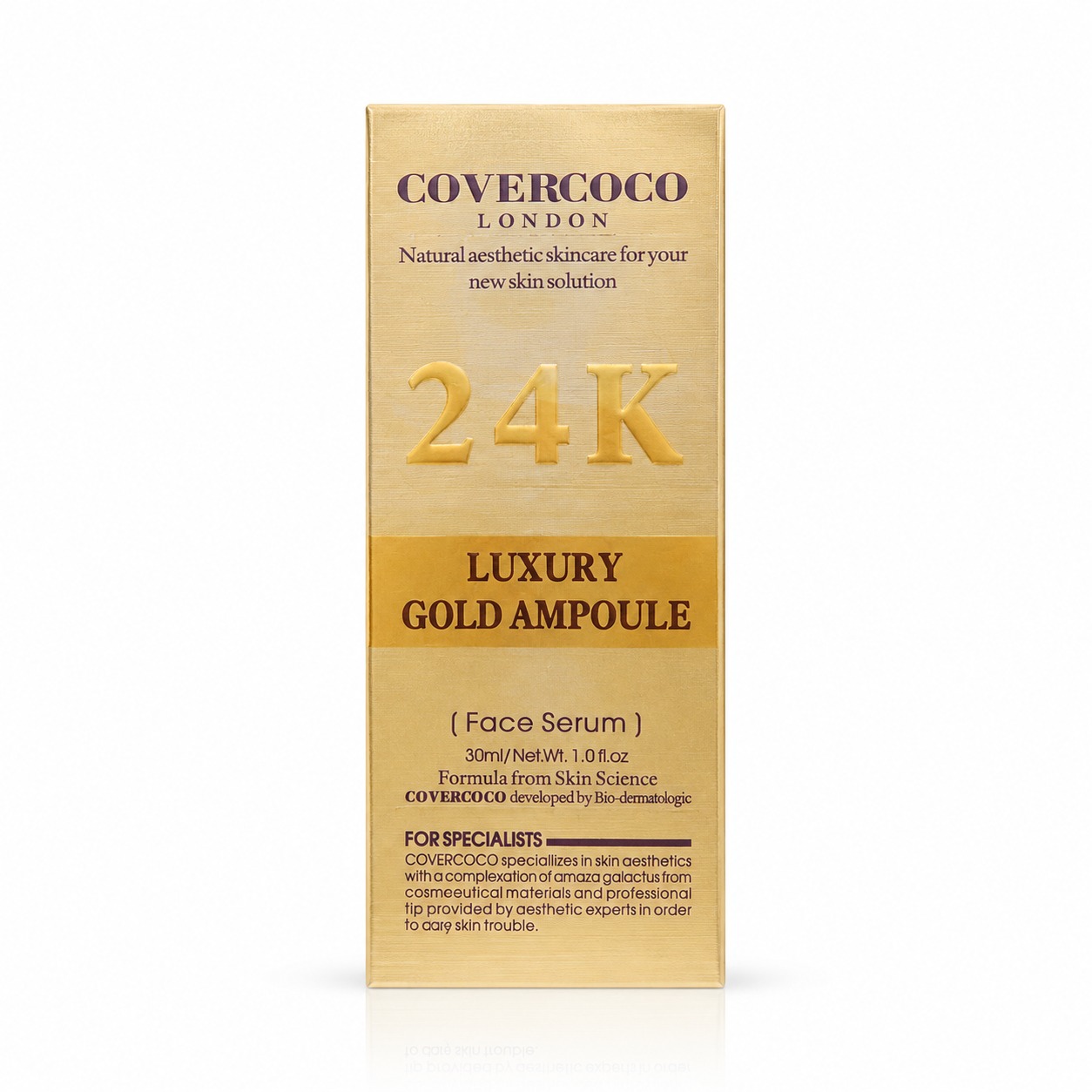 Covercoco 24K Luxury Gold Ampoule Face Serum (30ml) - View 1