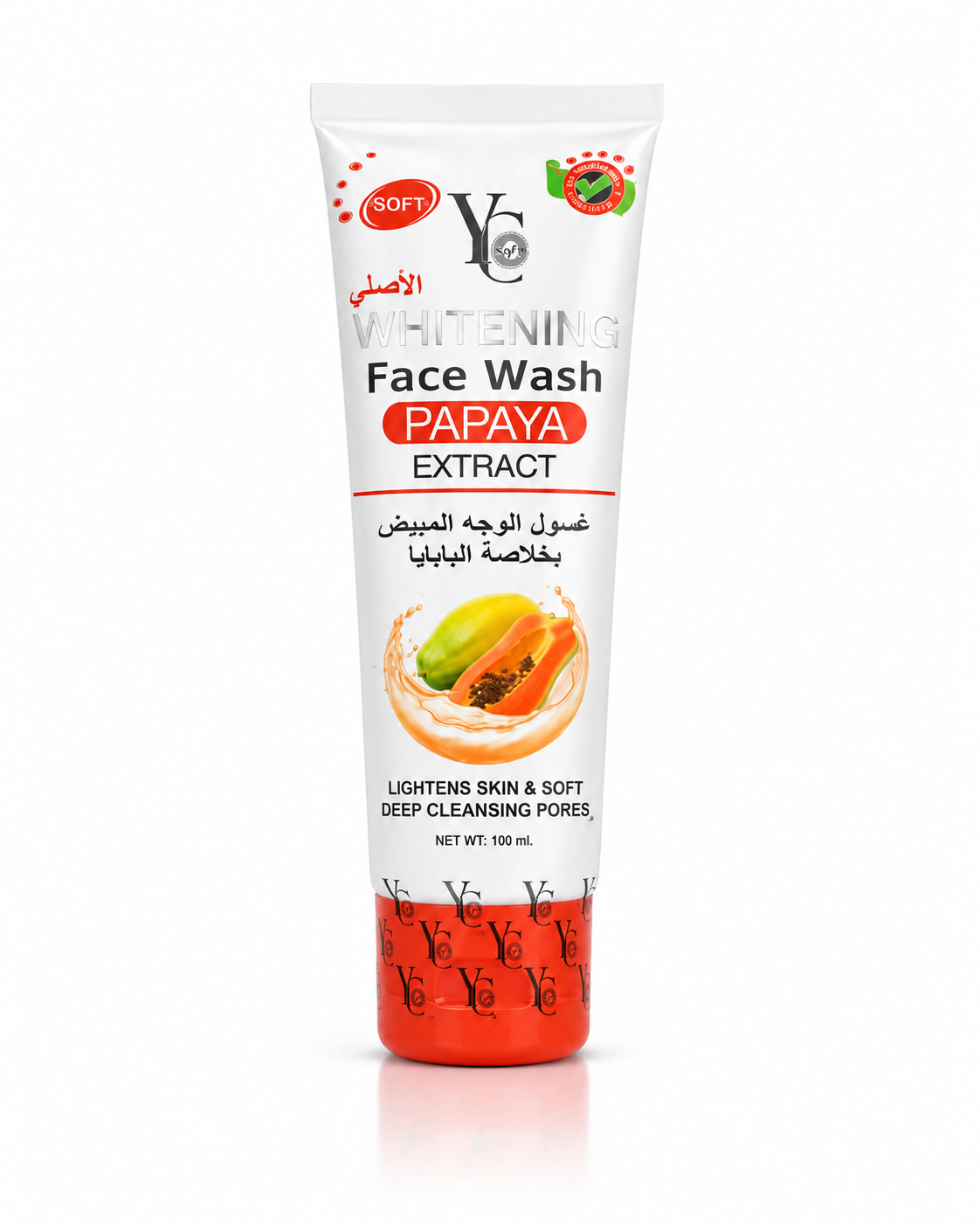YC Whitening Face Wash Papaya Extract - 100ml - View 1