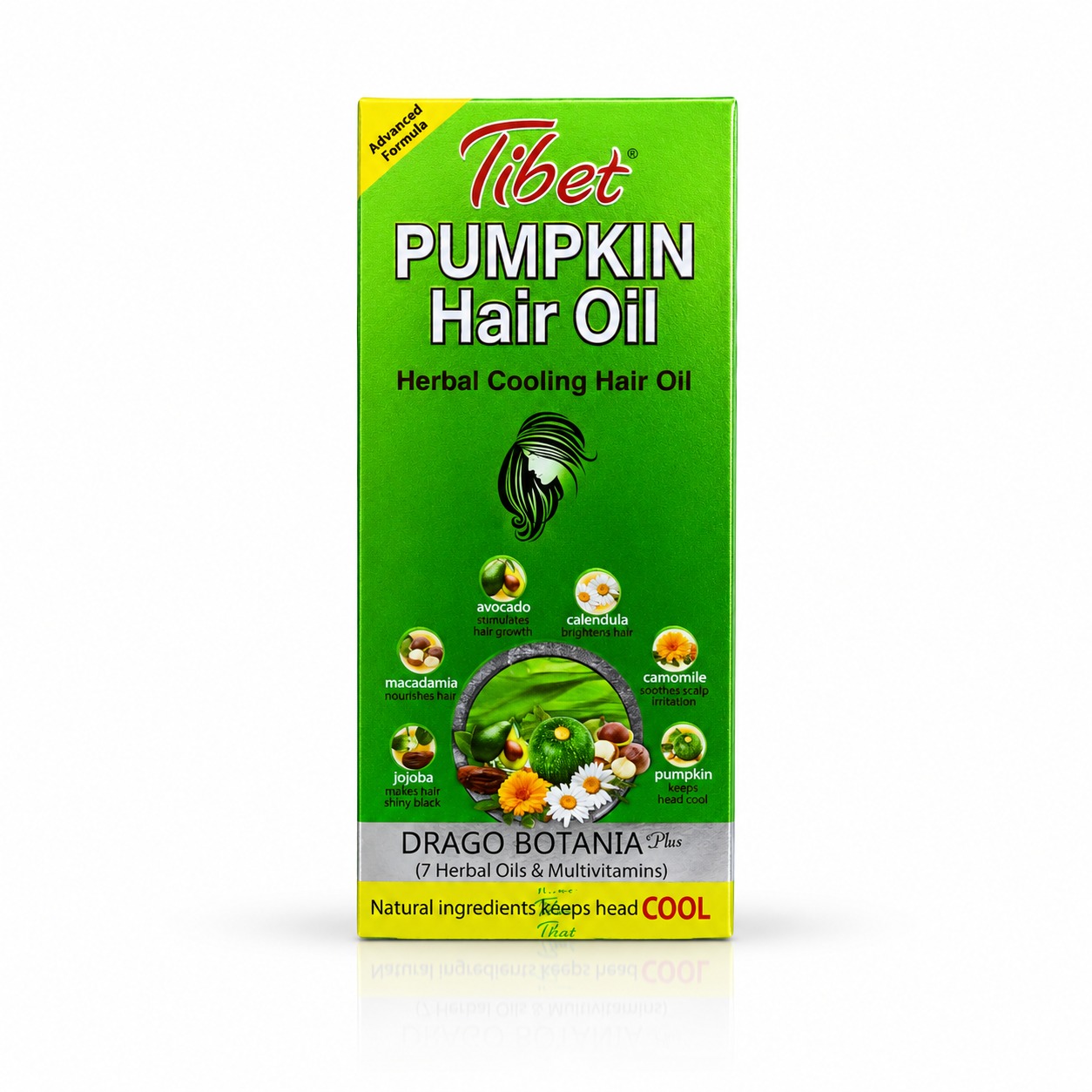 Tibet Pumpkin Hair Oil - Drago Botania Plus (112ml - View 1