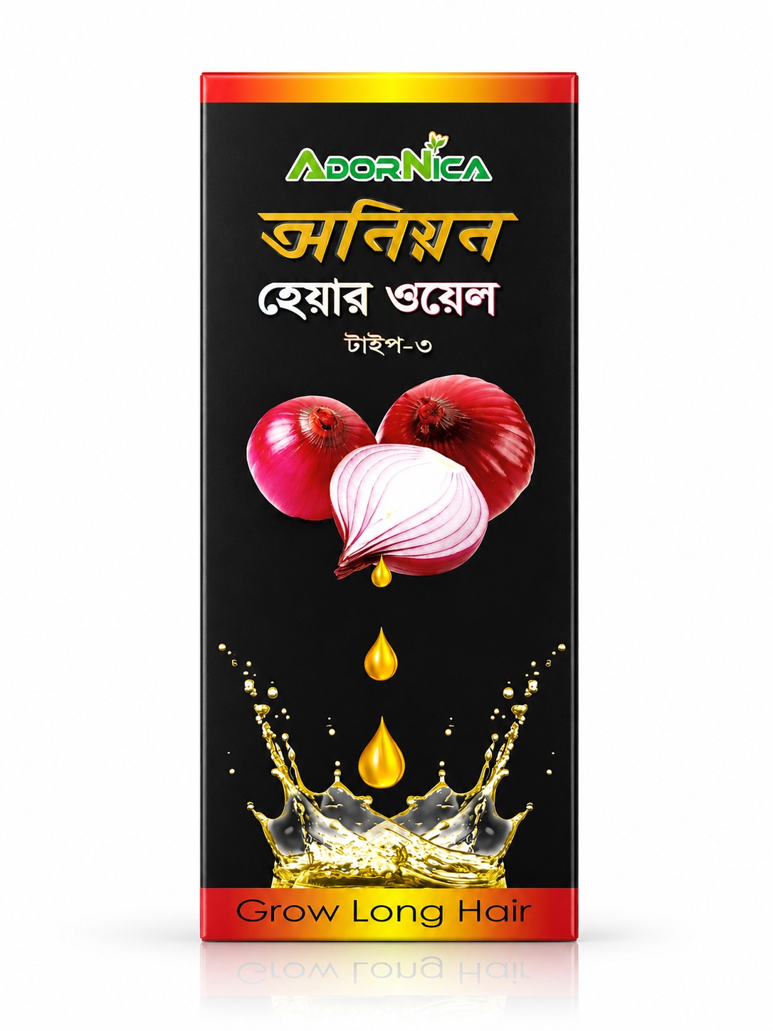 Adornica Onion Hair Oil Type-3 - View 1